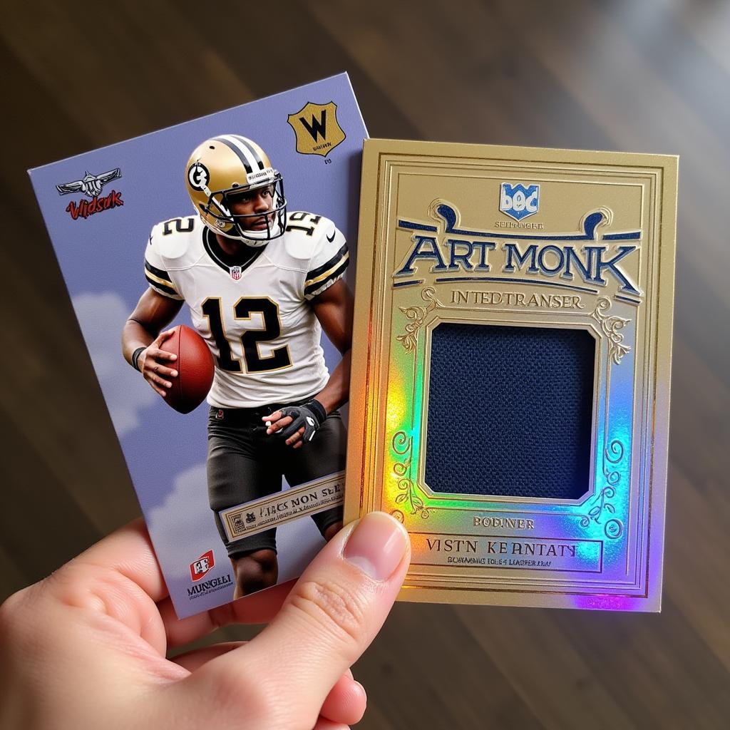 Rare Art Monk Football Card