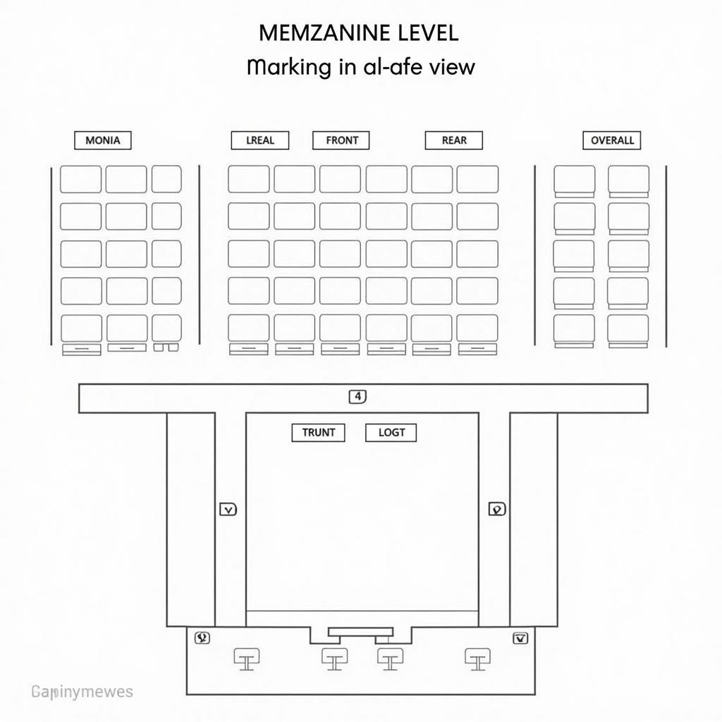 Redondo Performing Arts Center Mezzanine Level Seating Chart