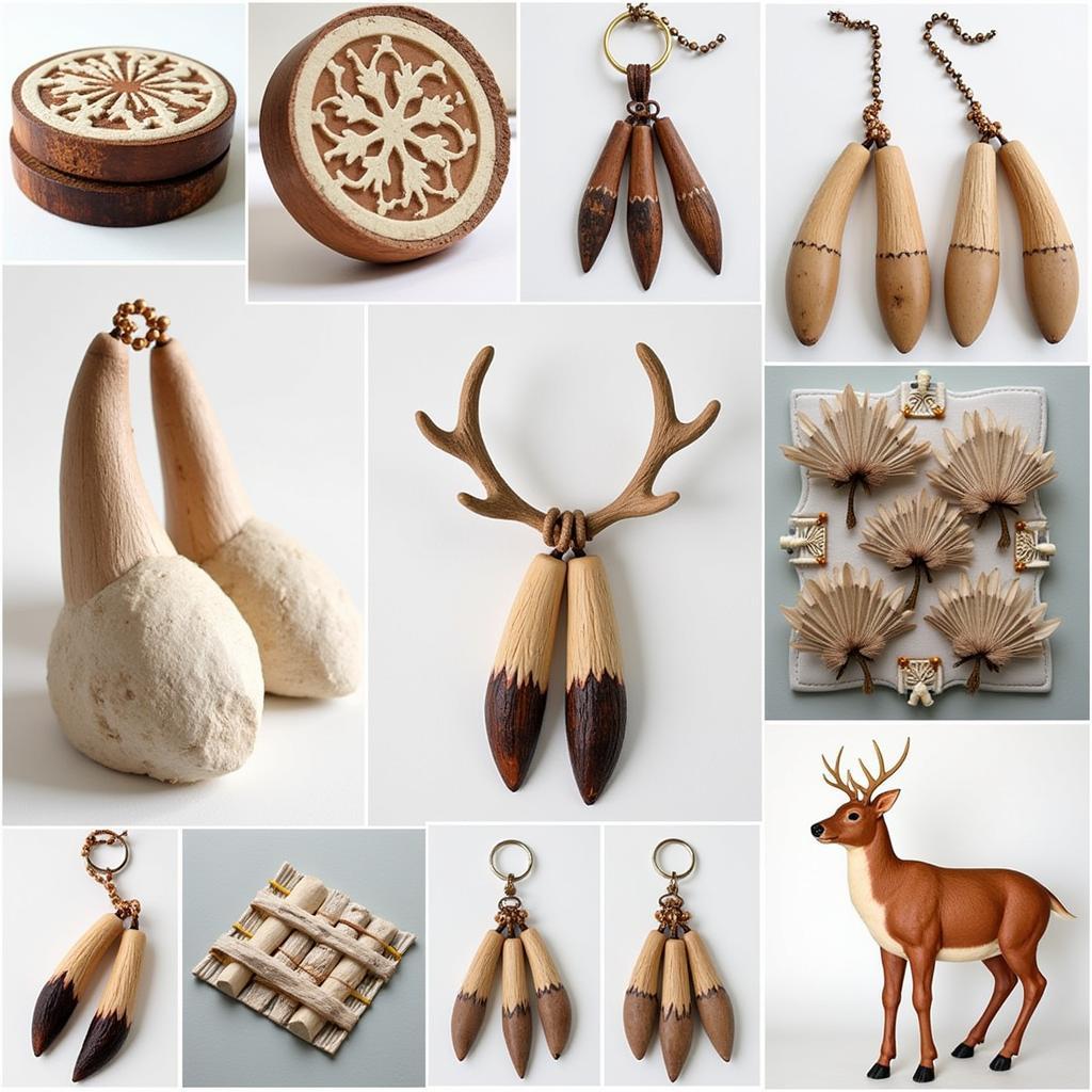 Reindeer Feet Art Examples