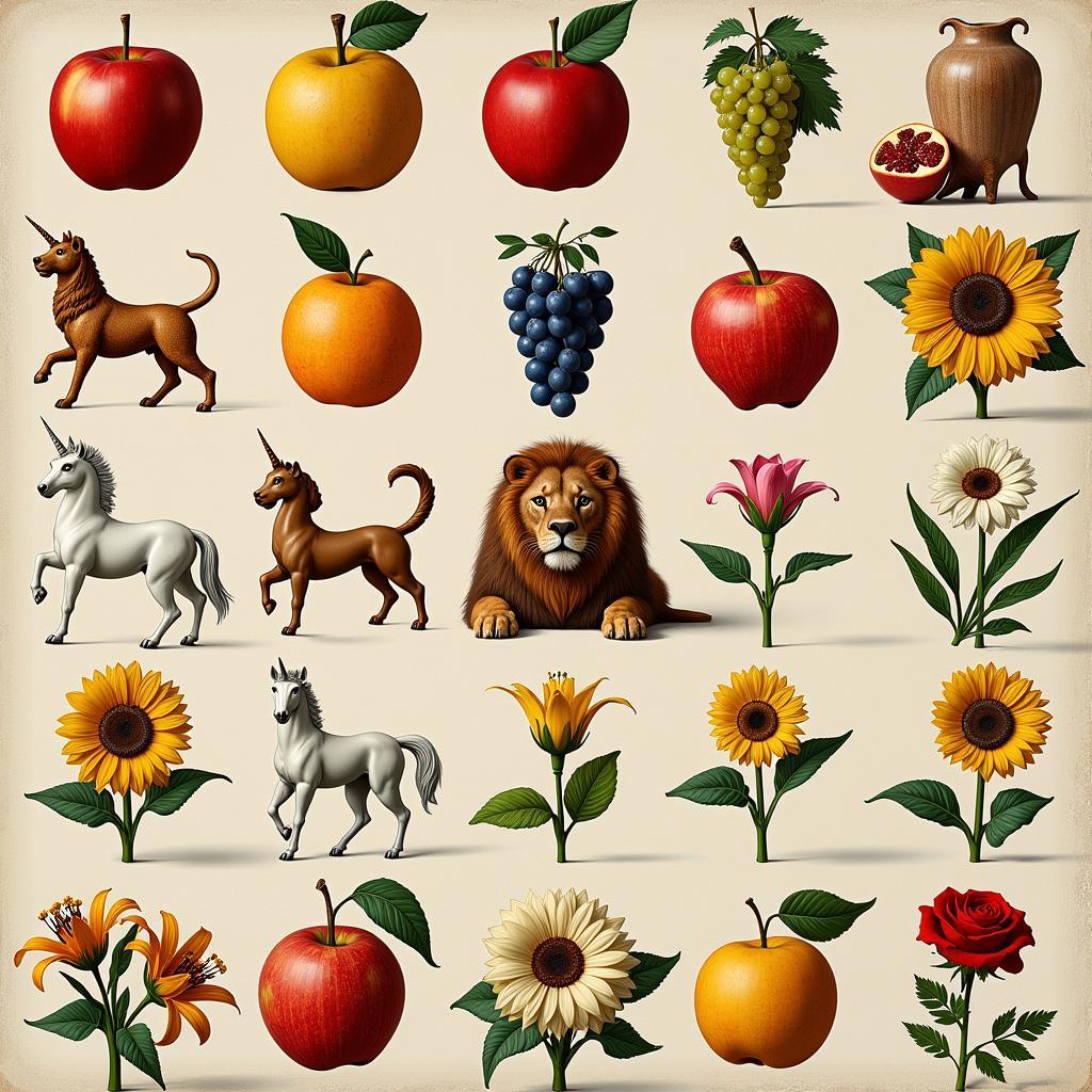 Renaissance Art: Symbols of Fruits, Animals, and Flowers