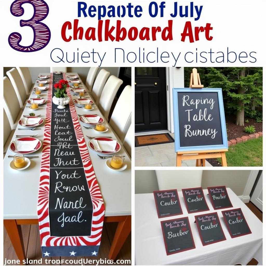 Creative Ways to Repurpose Your Fourth of July Chalkboard Art