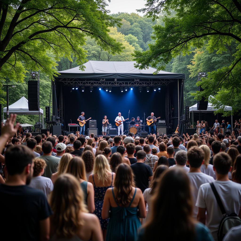 Live Music Performance at Rochester Arts and Apples Festival