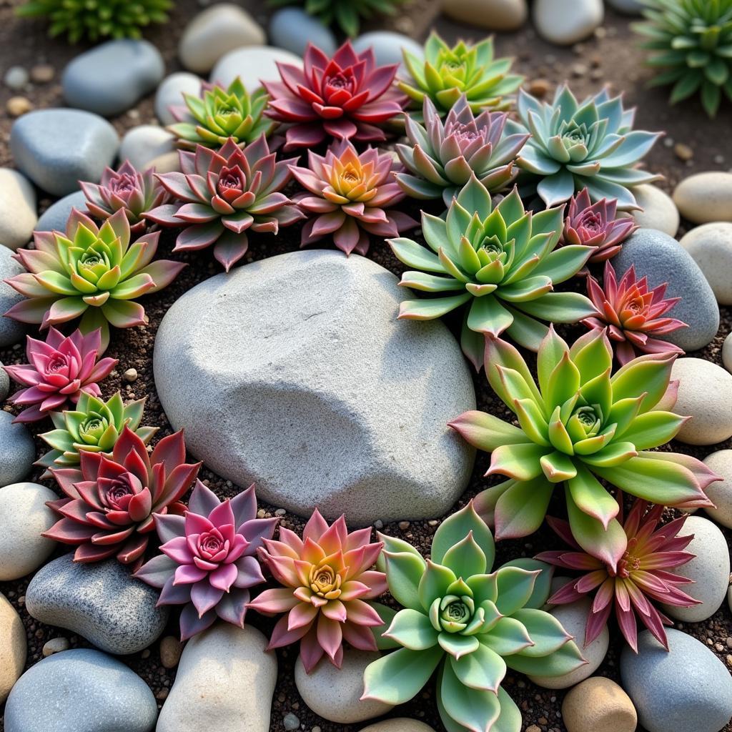 Rock Garden Art Ideas