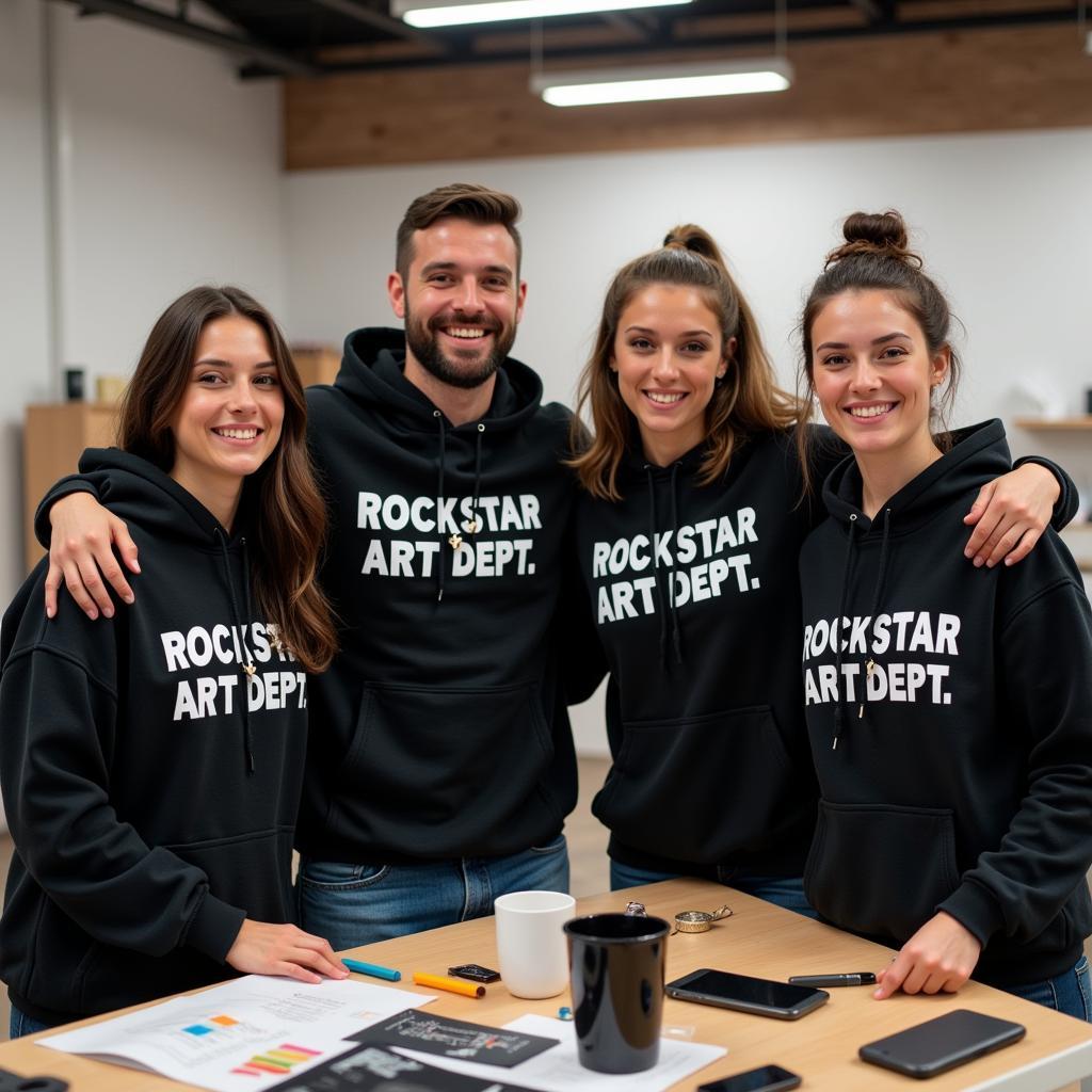 Rockstar Art Dept Hoodie Community