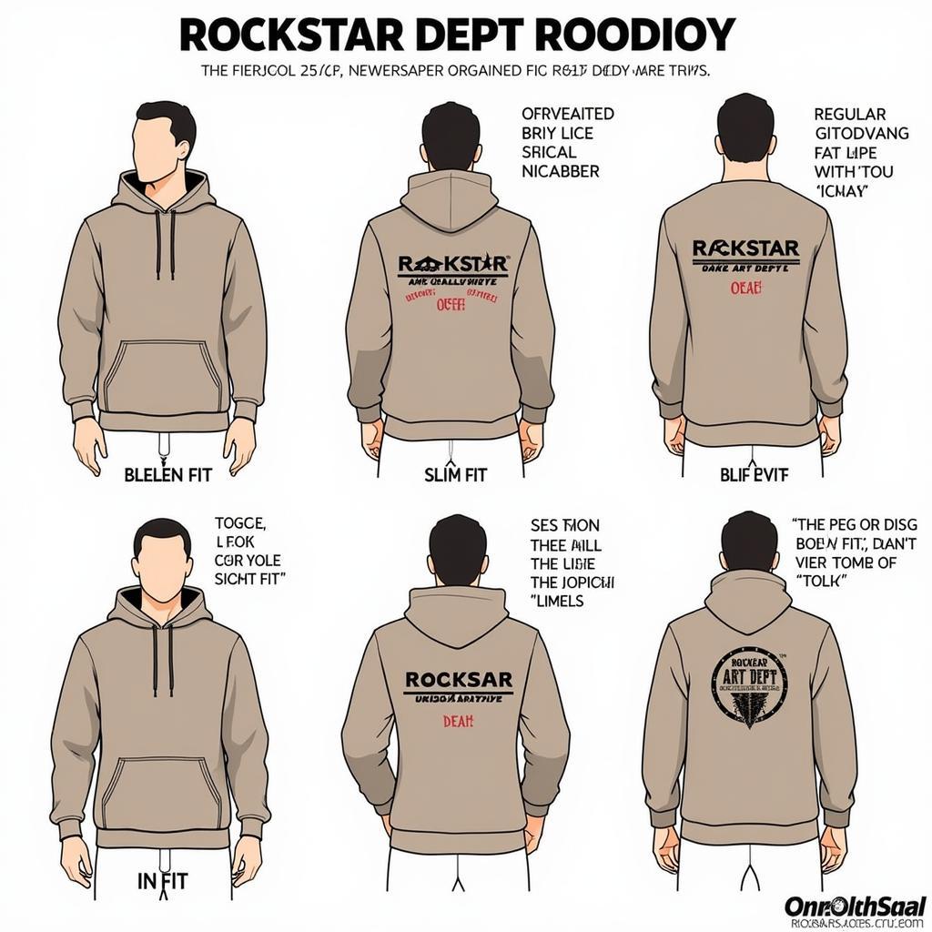 Rockstar Art Dept Hoodie Fit Guide