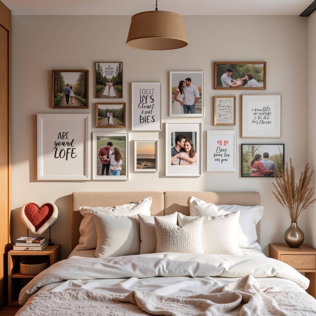 Romantic wall art ideas for couples