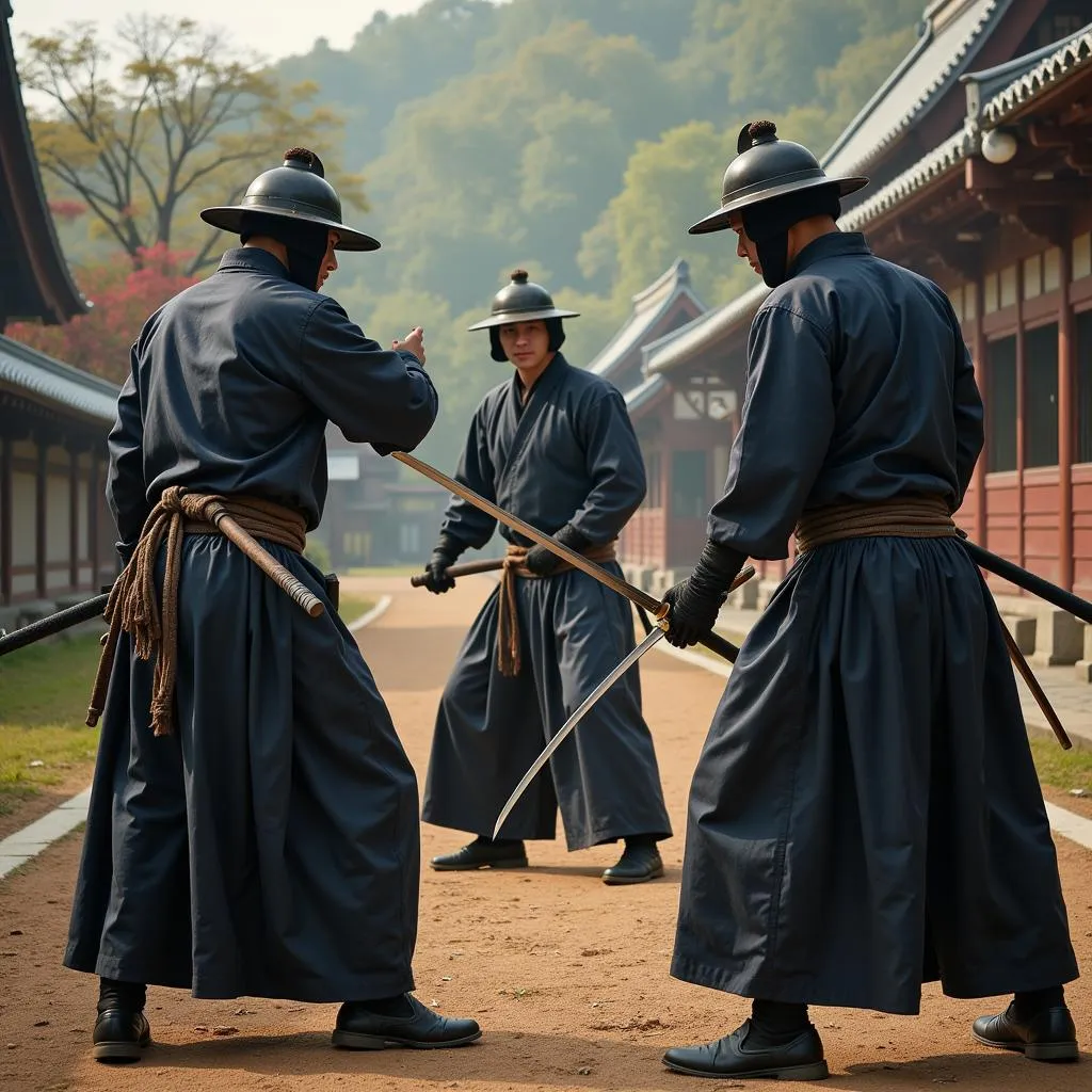 Huấn luyện Kiếm Thuật Samurai