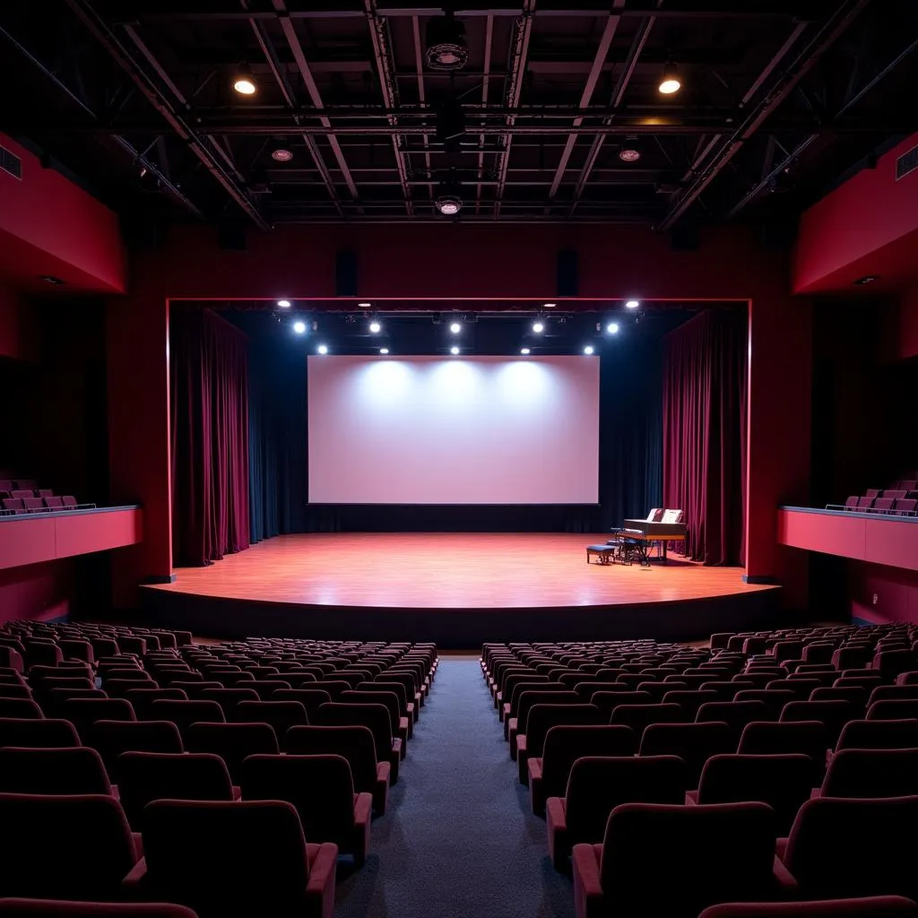 Sân khấu hoành tráng tại Midway Performing Arts Center