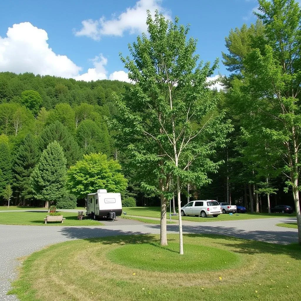 Camping at Saratoga Spa State Park