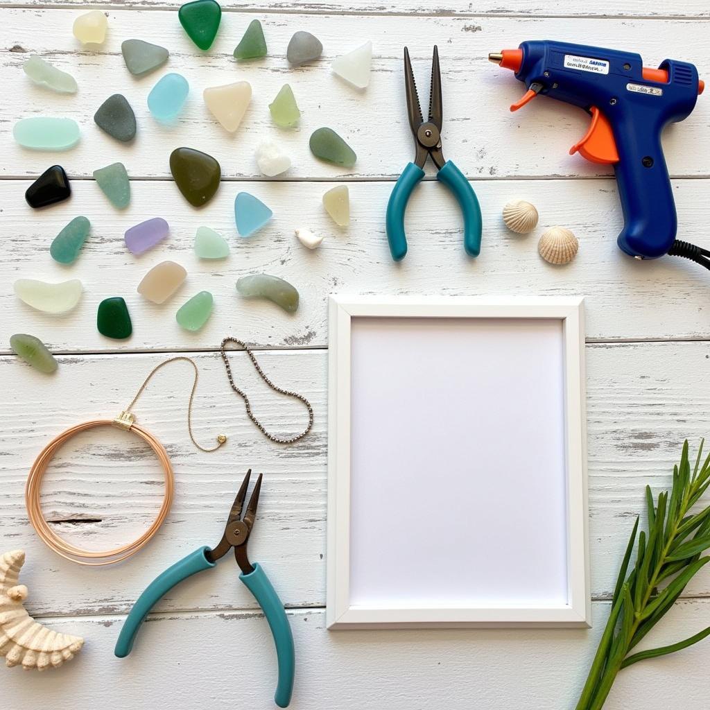 Sea Glass Art Kit Contents