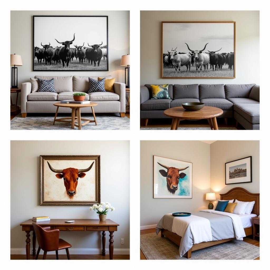 Selecting the Ideal Longhorn Art Print