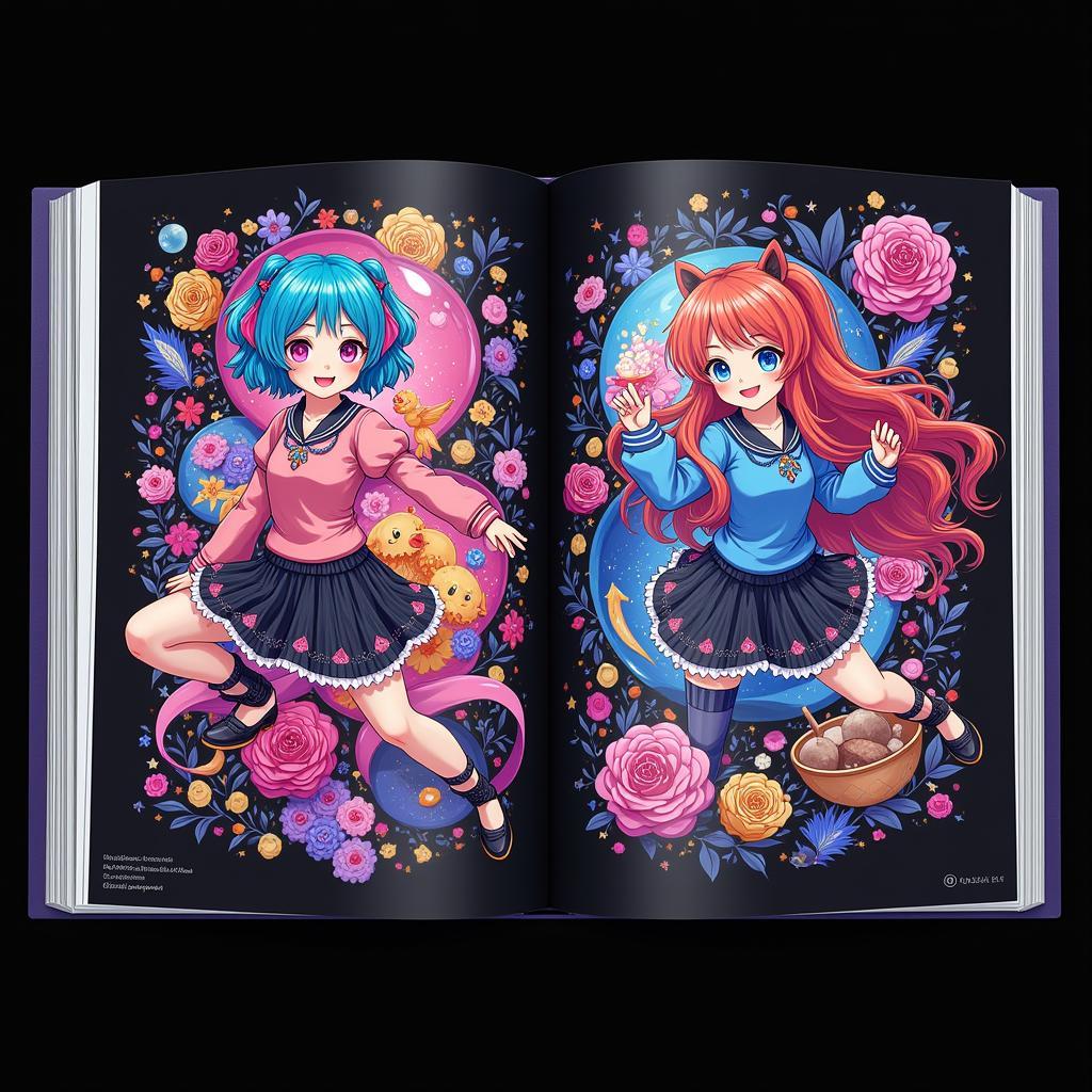 Tác phẩm kỹ thuật số trong Seulgi Art Book