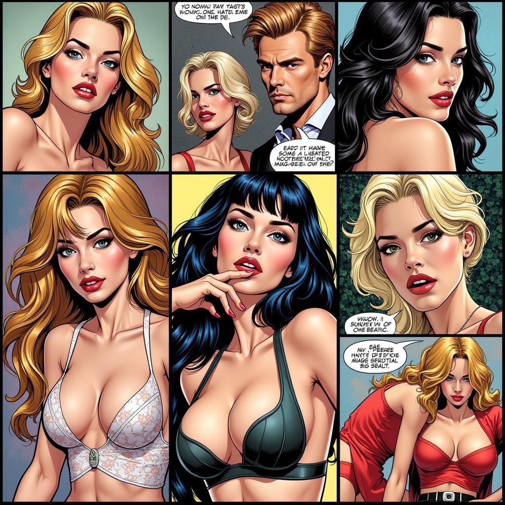 Historical Evolution of Sexy Comic Art