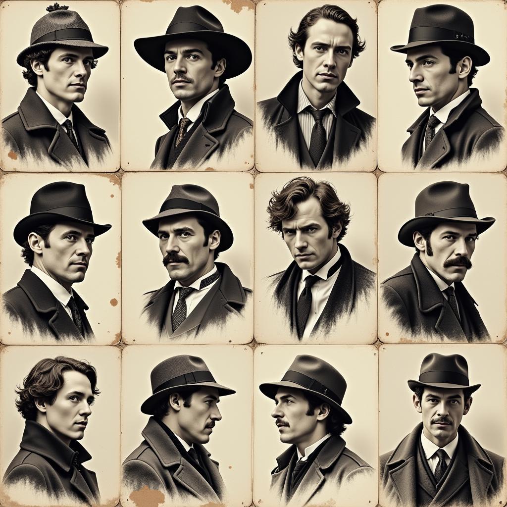 Victorian Era Sherlock Holmes Portraits