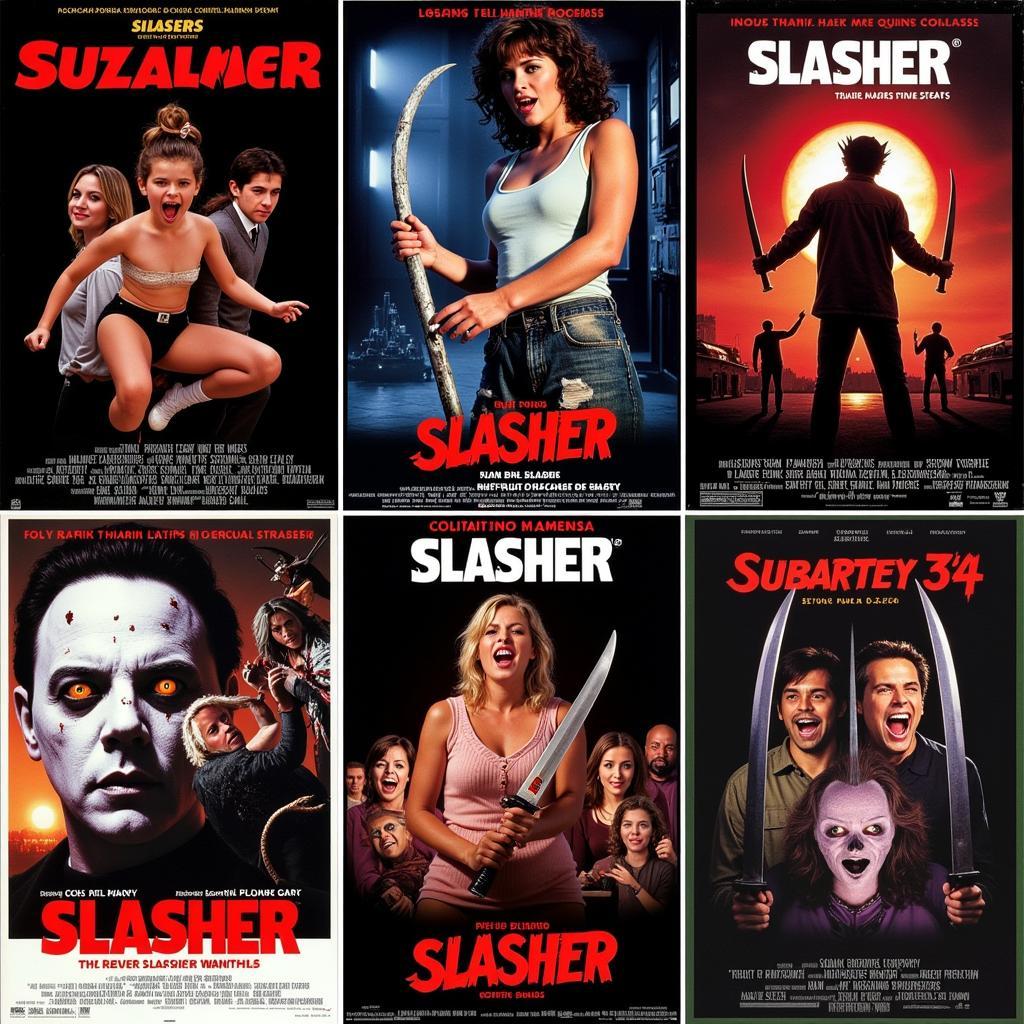 Slasher Movie Posters and the Rise of Gore