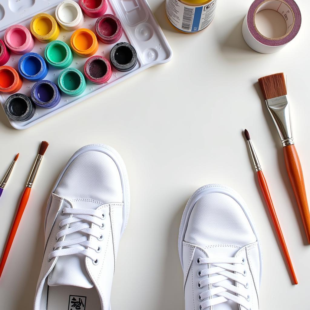 Essential Sneaker Art Supplies