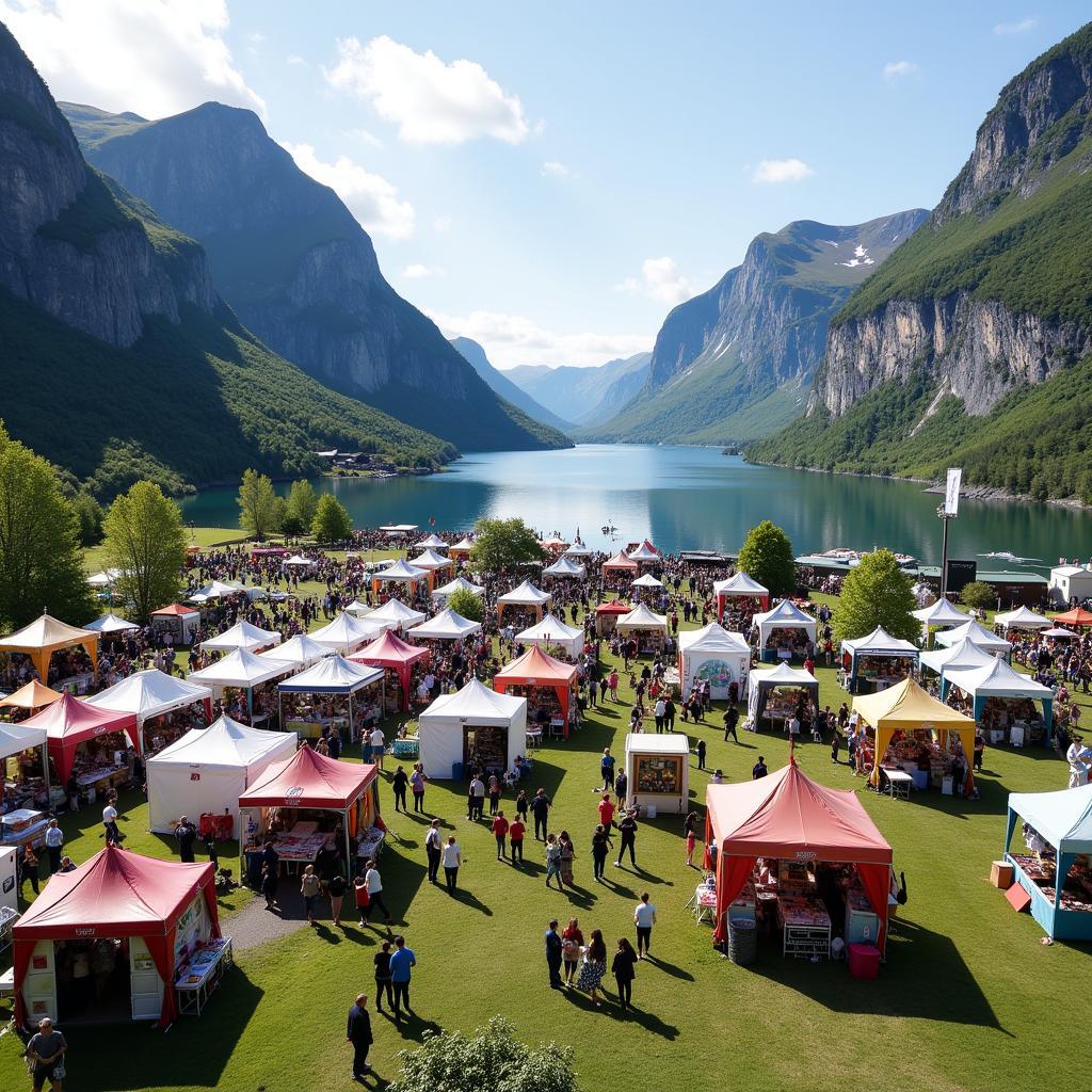 Sogn Valley Art Fair: A Panoramic View