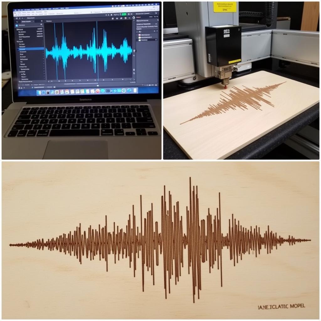 Creating a soundwave art piece