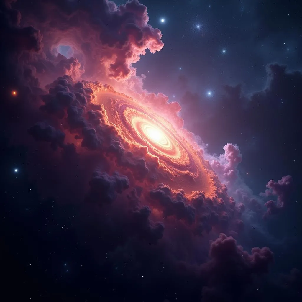 Art pictures of space: Digital art captures the beauty of the universe