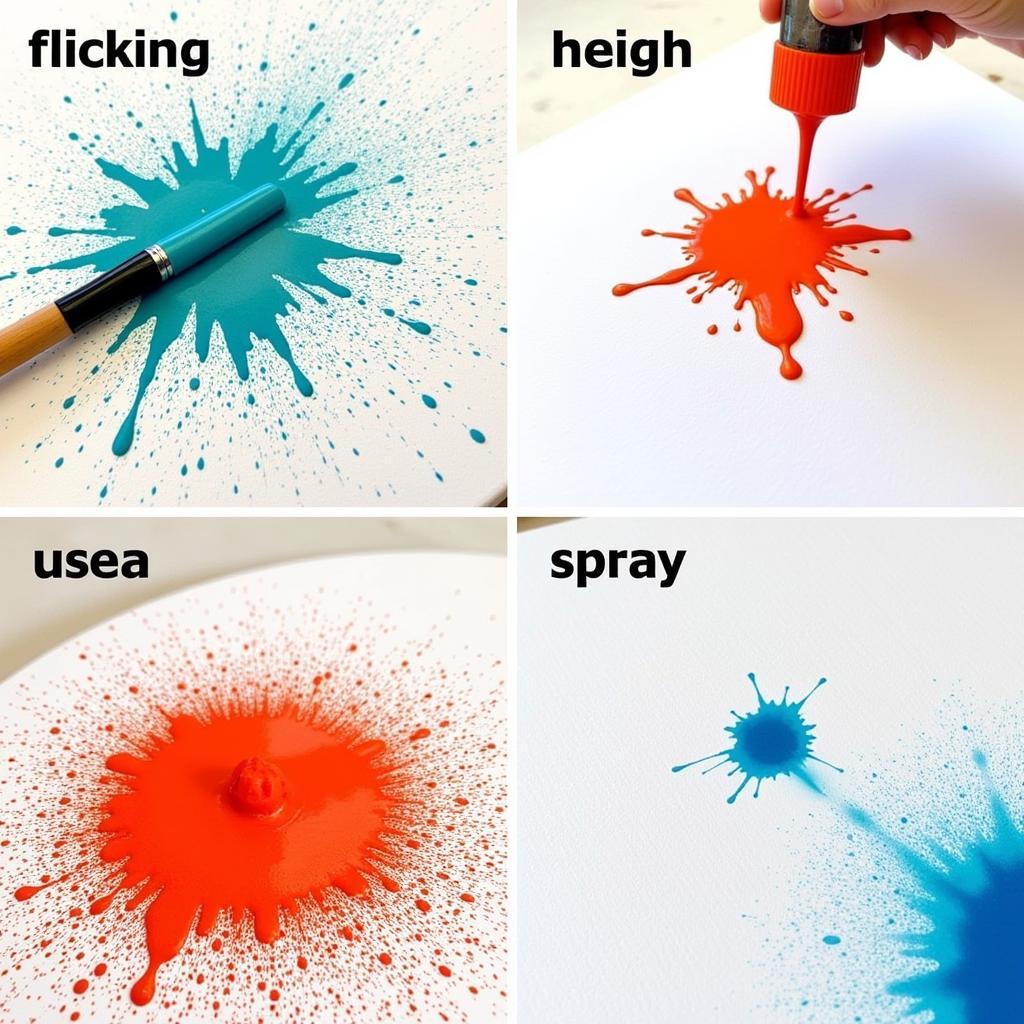 Splatter Art Techniques