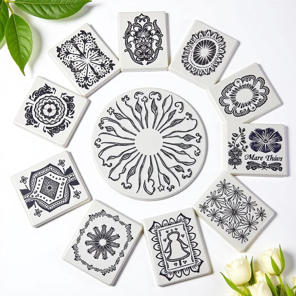 Variety of Stamping Plates for Nail Art