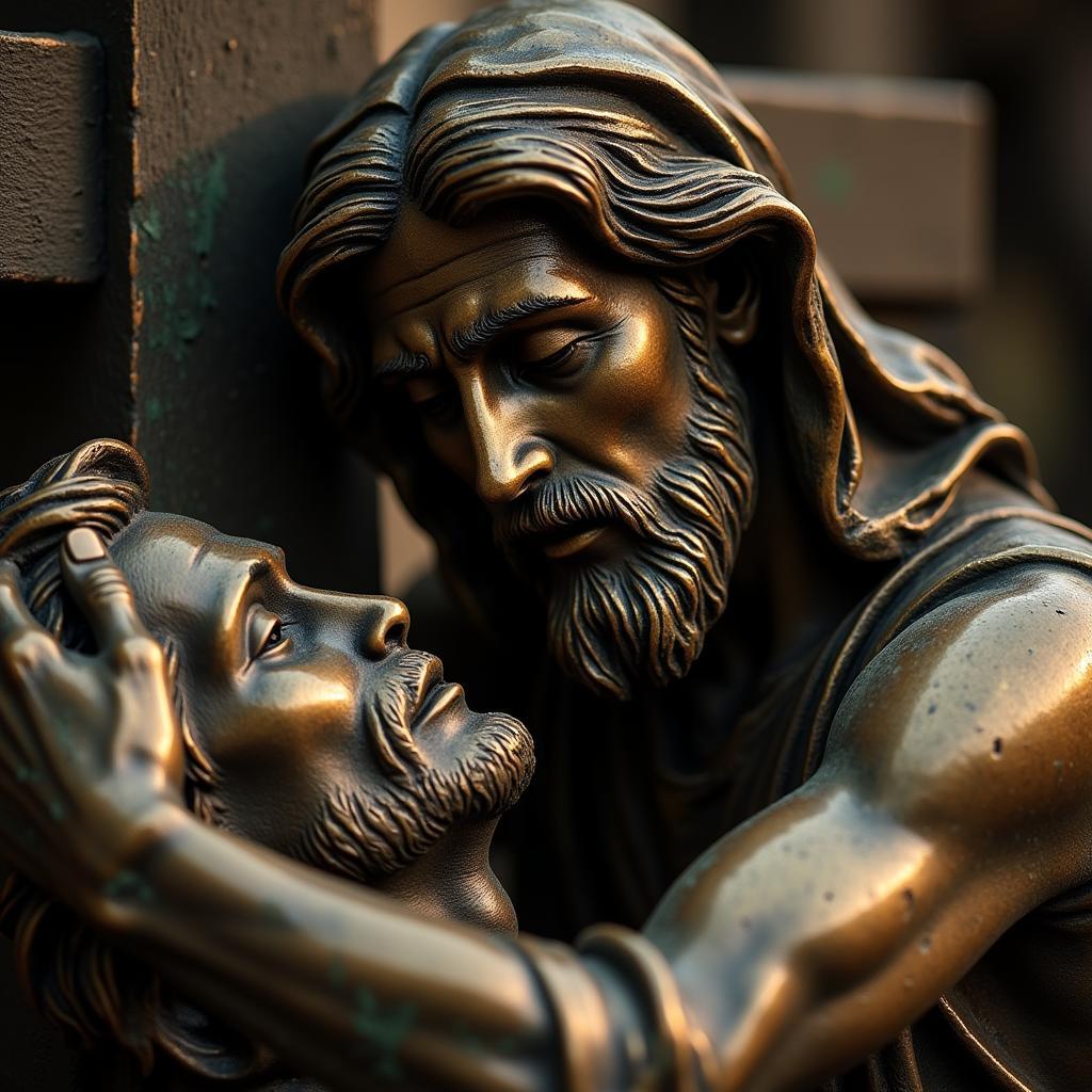 Stations of the Cross Sculpture