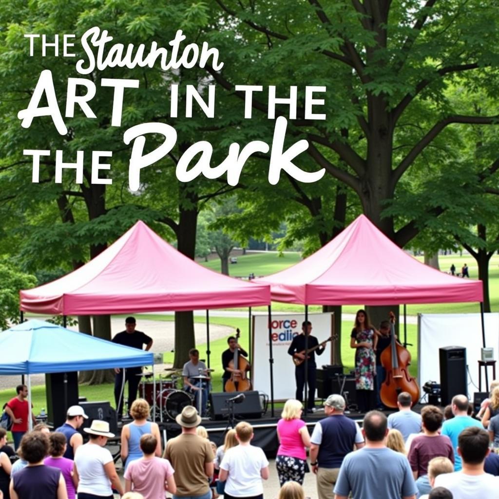 Live Music Performance at Staunton Art in the Park