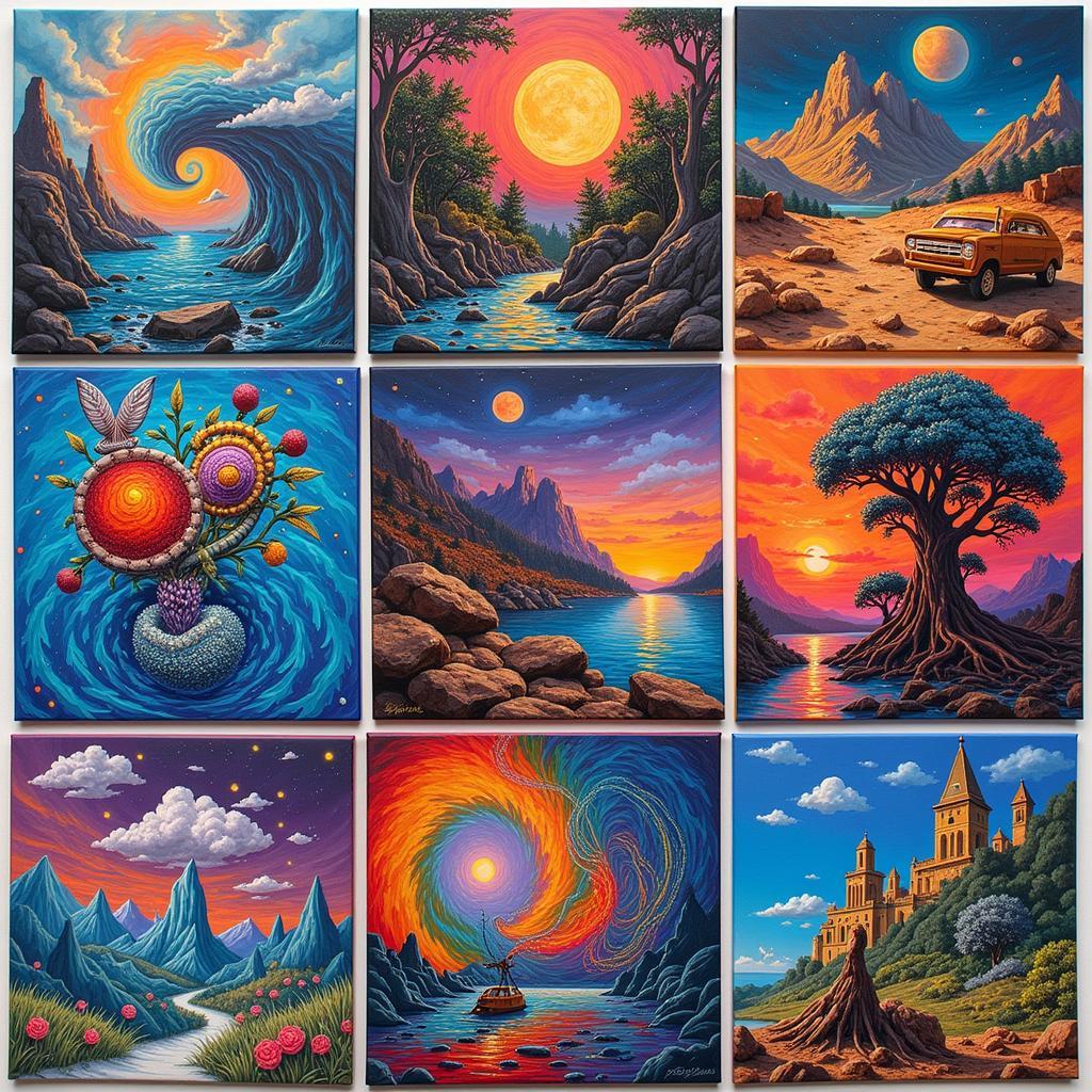 Collection of Steve Boaldin's Artwork