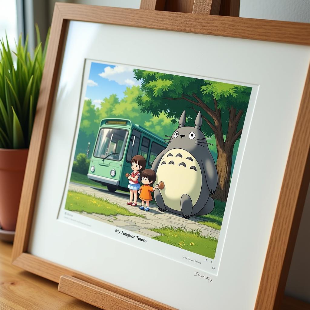 Studio Ghibli Art Print - My Neighbor Totoro