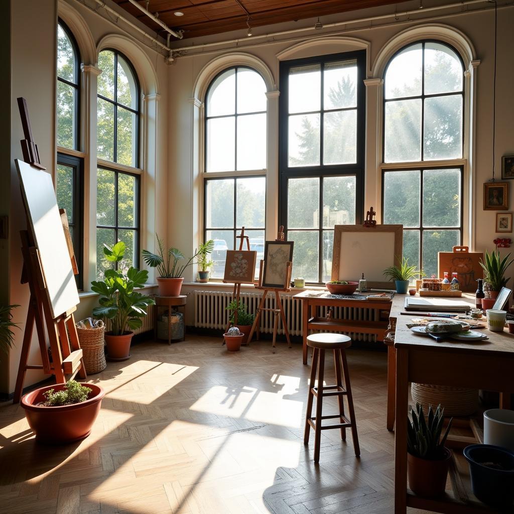 Art studio in Birmingham