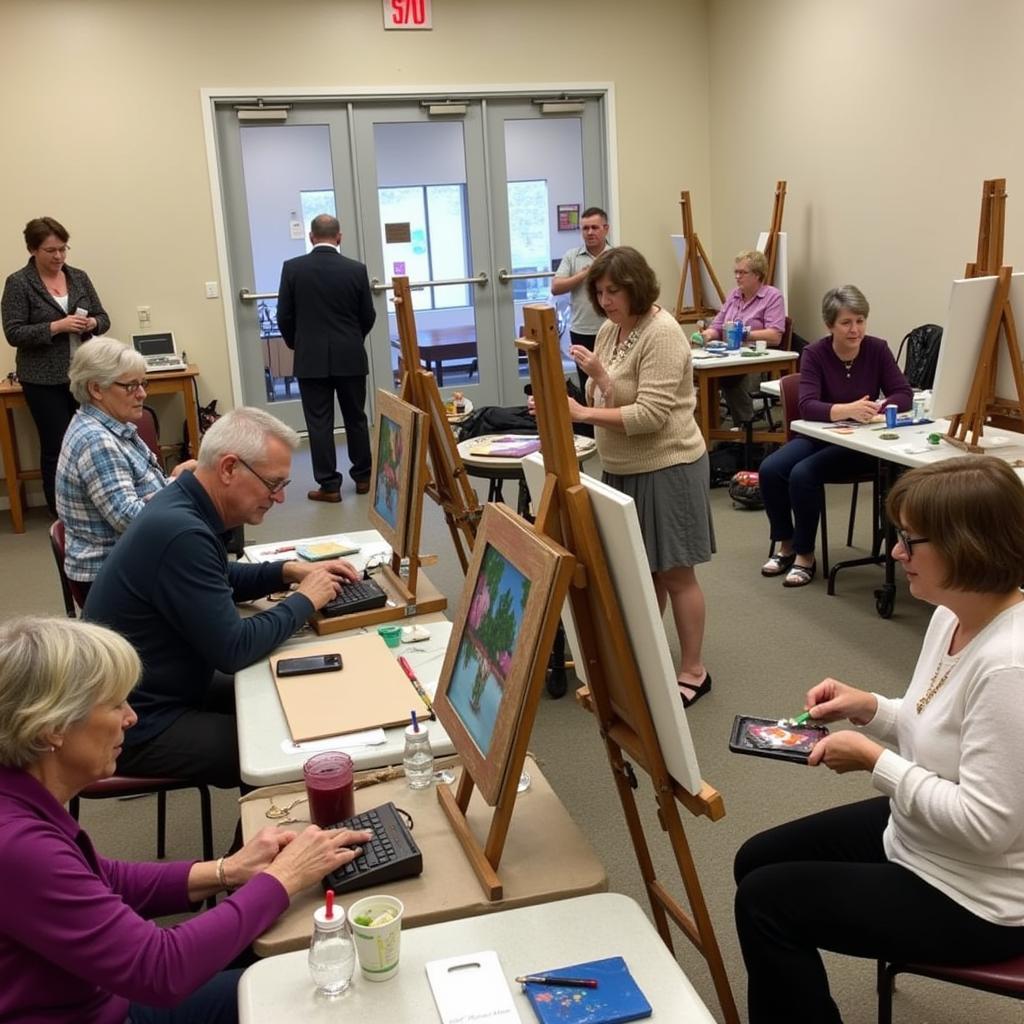 Sun City West Art Club Meeting