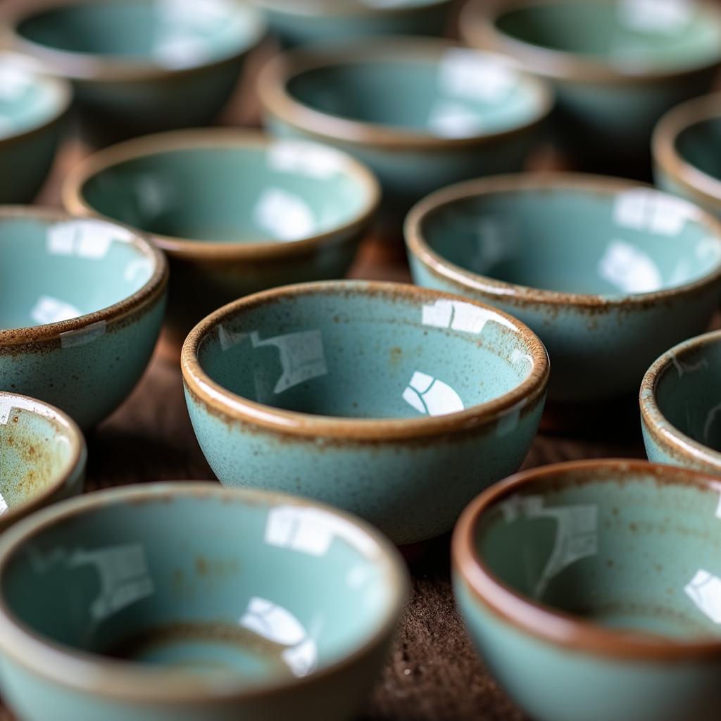 Examples of Tabegirl-style Jun Pottery