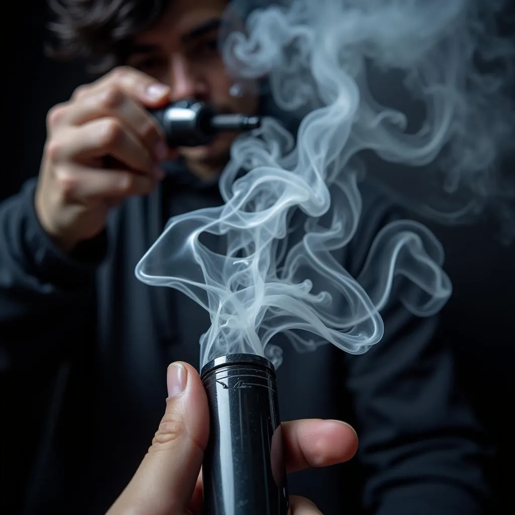 Nghệ thuật tạo hình làn khói vape