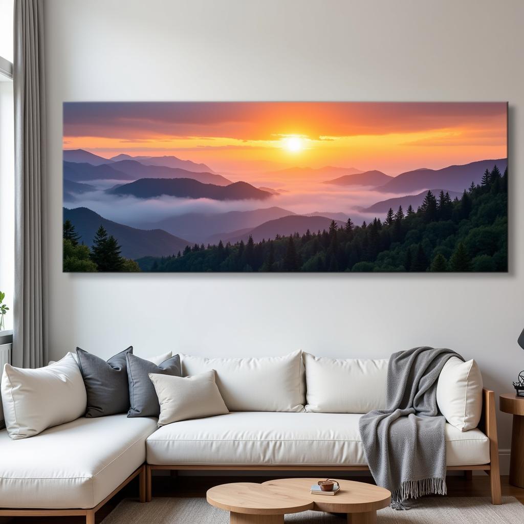 Tennessee Smoky Mountains Landscape Wall Art