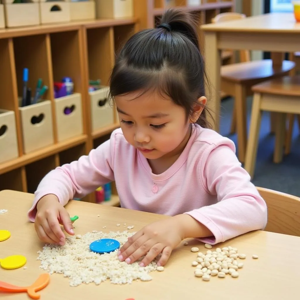 Discovering Textures Through Art: A Montessori Method