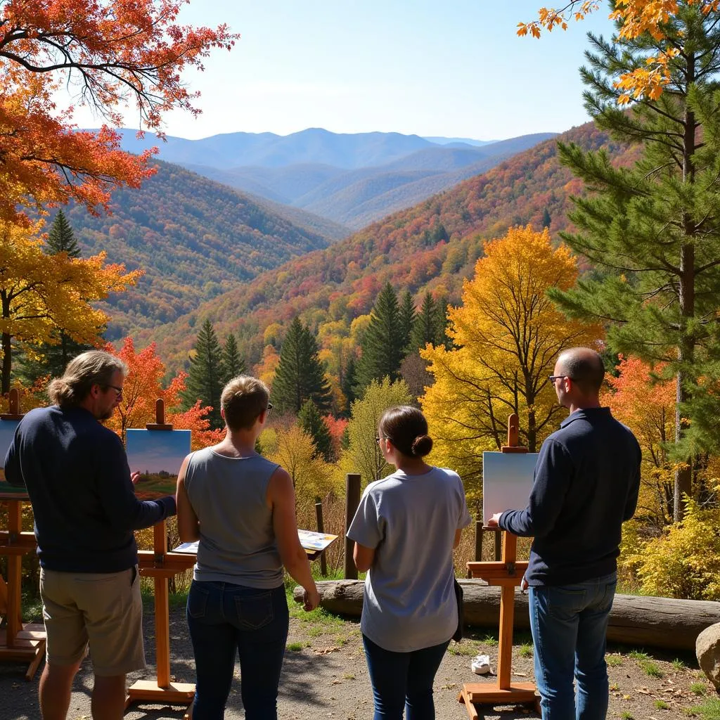 Vermont landscape painting workshop