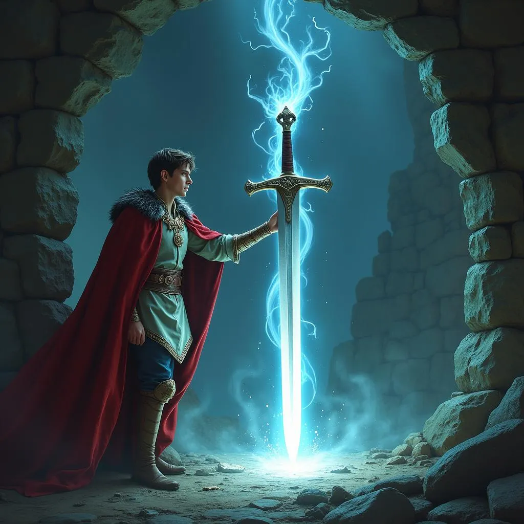 The Sword in the Stone in Arthurian Legends