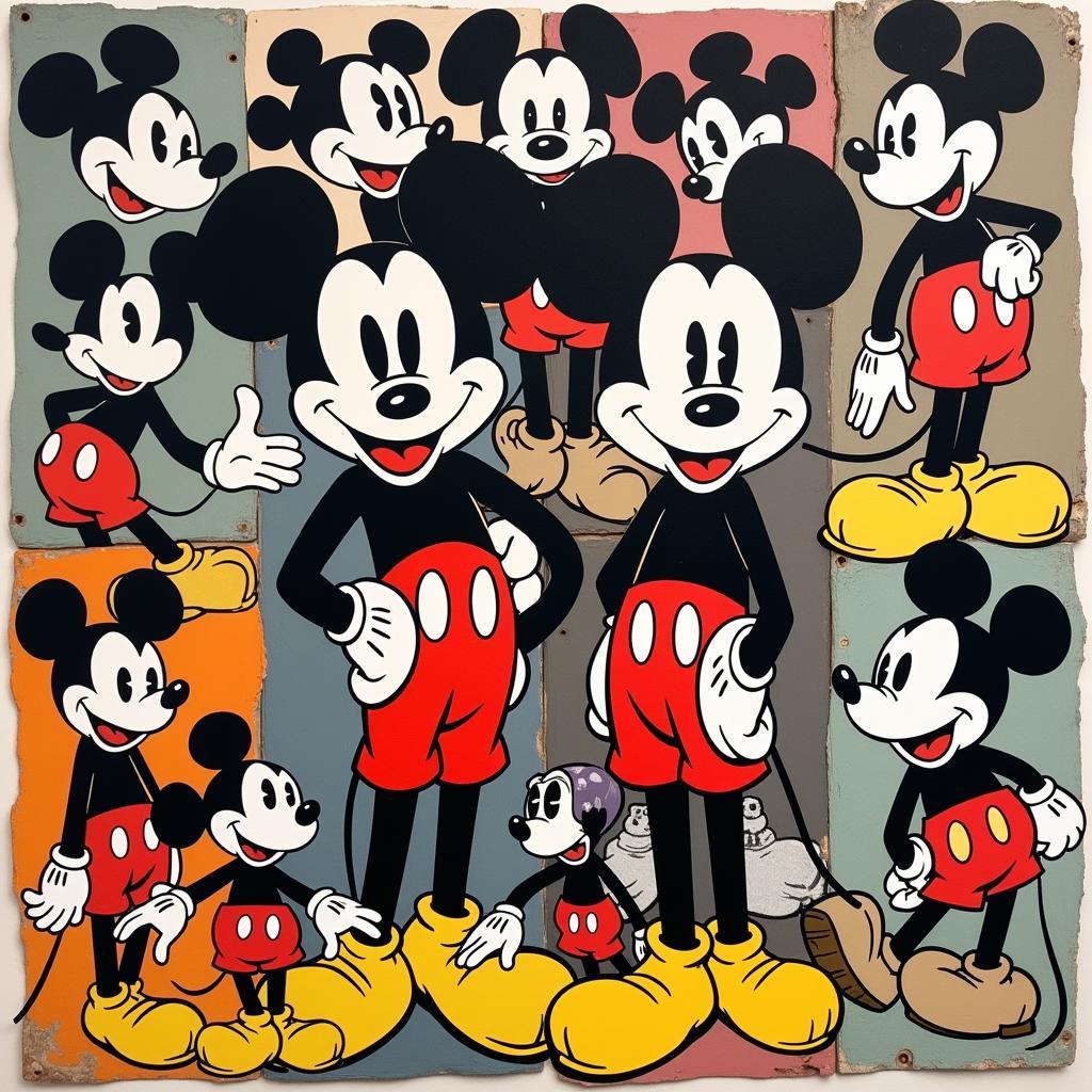 Sự phát triển của Mickey Art