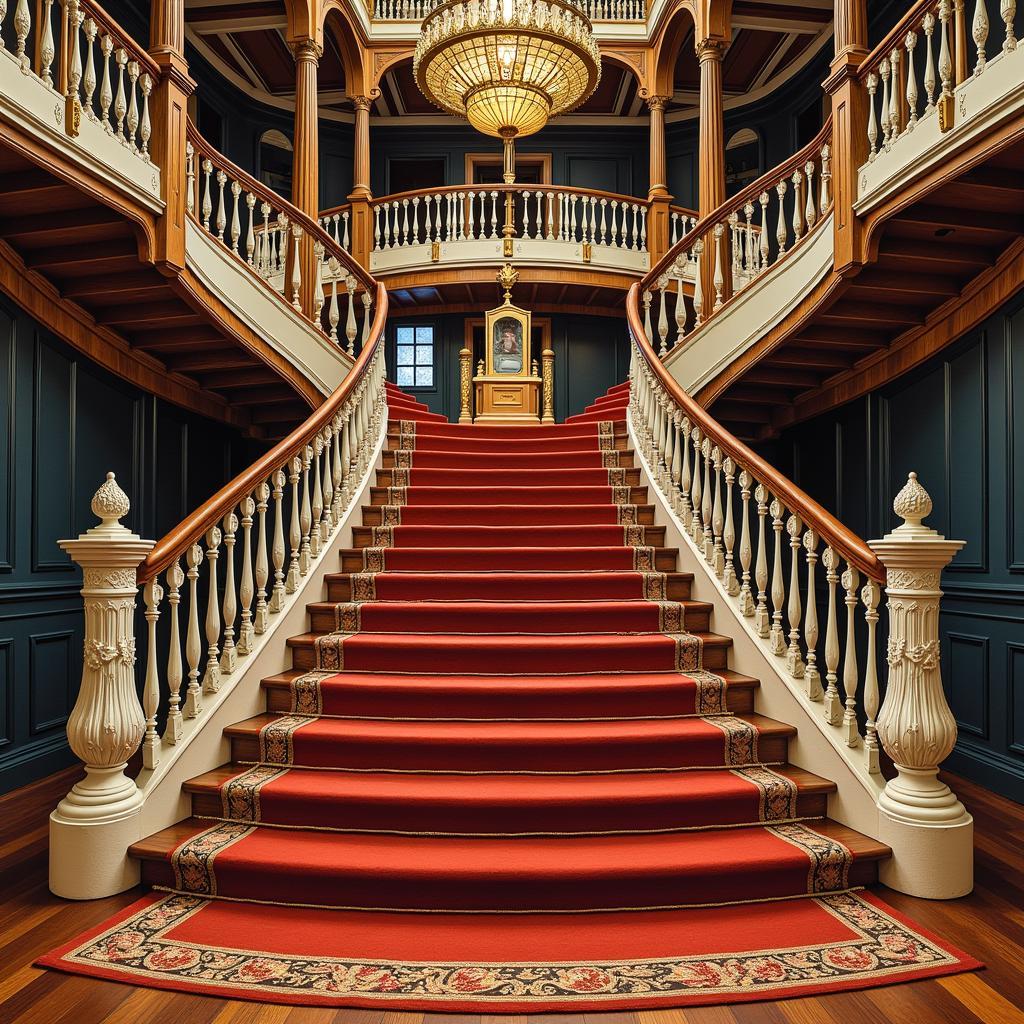 Titanic Wall Art: Grand Staircase