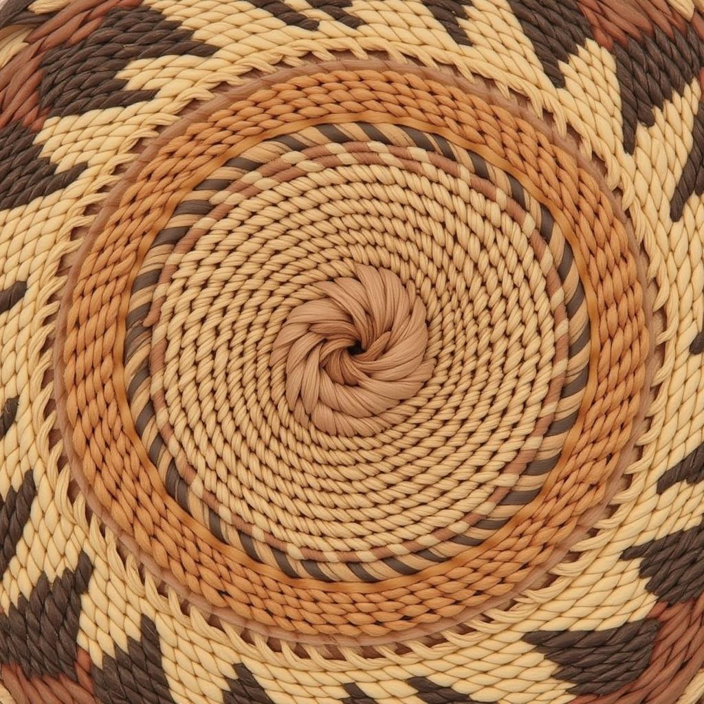 Tohono O'odham Basket Weaving Techniques