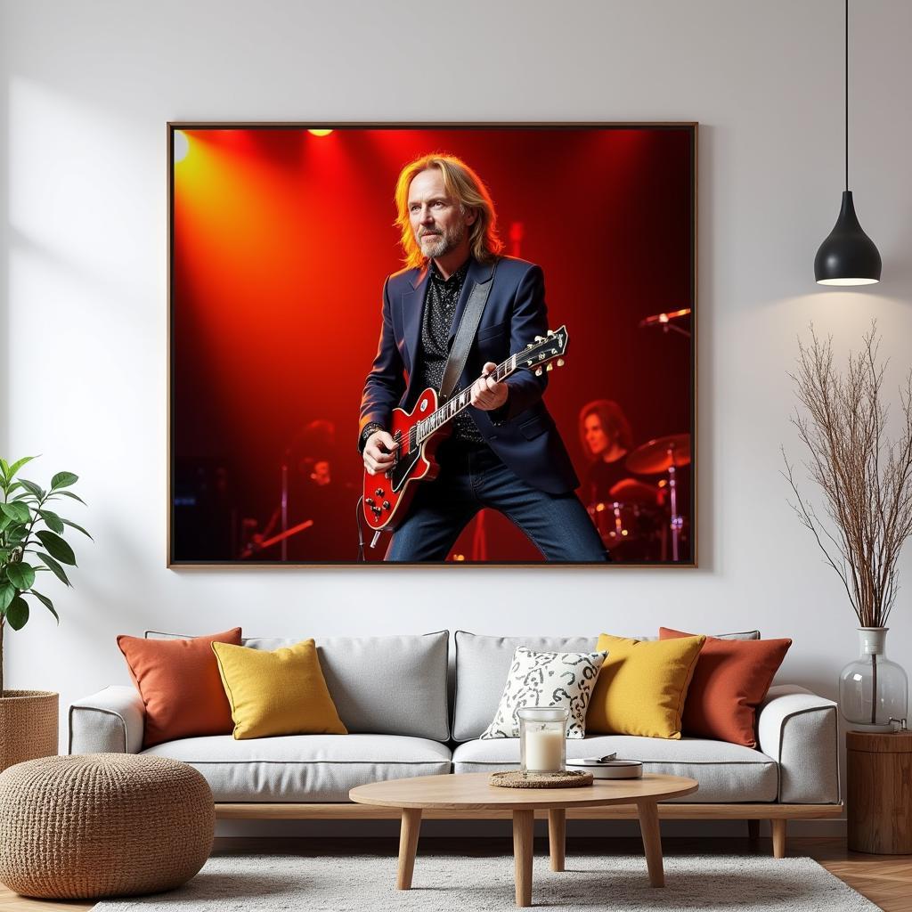 Tom Petty Live Concert Photography Wall Art