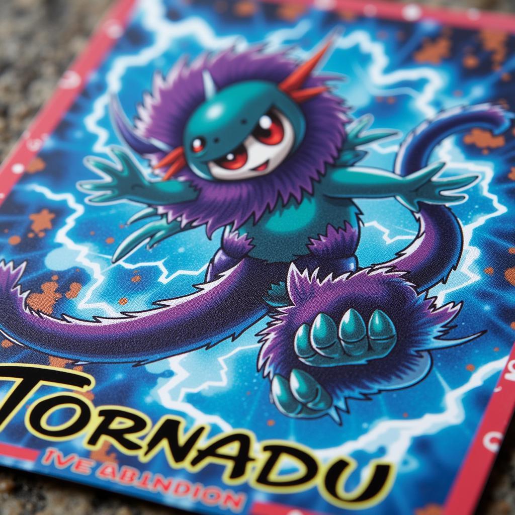 Tornadus Full Art Card Example