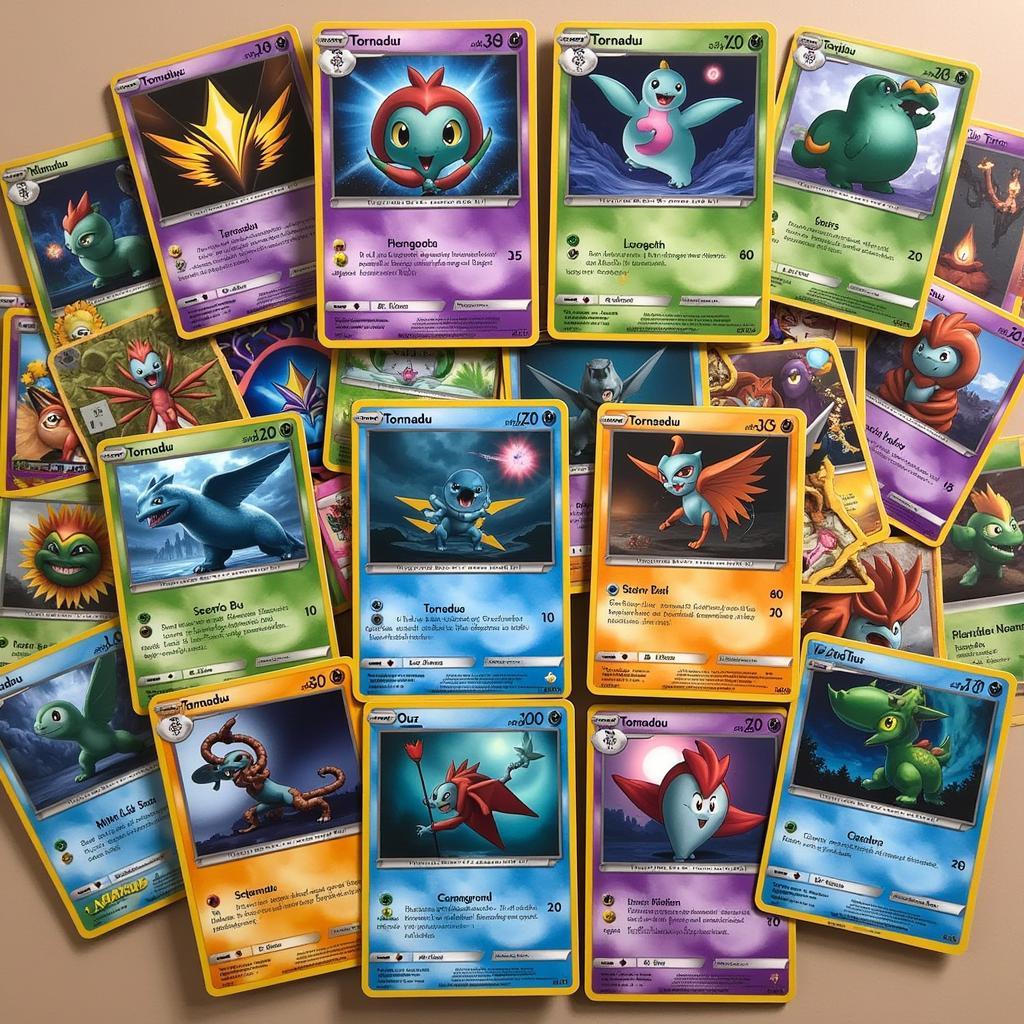 Impressive Tornadus Full Art Card Collection