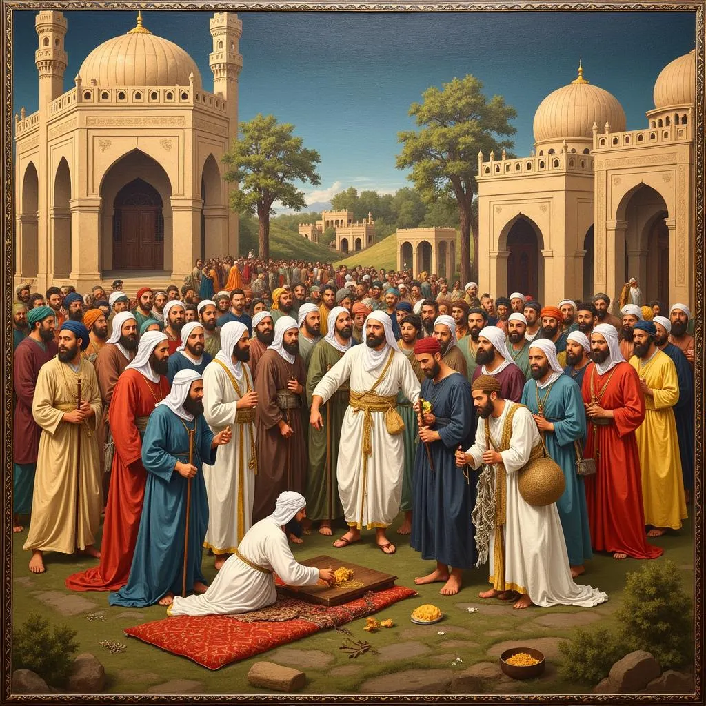 Traditional Islamic Canvas Art: Timeless Beauty and Symbolism