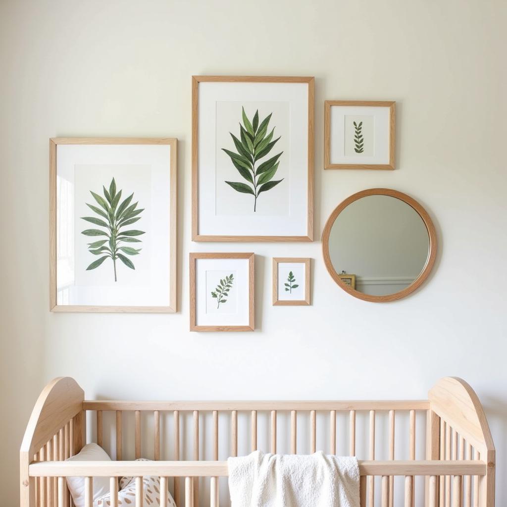 Creating a Gallery Wall with Tree Nursery Wall Art