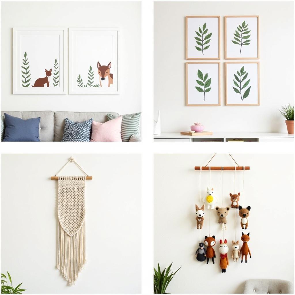 Different Types of Tree Nursery Wall Art