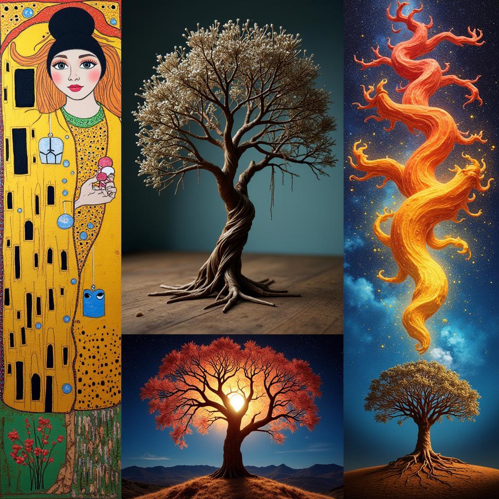 Modern and Contemporary Tree of Life Art