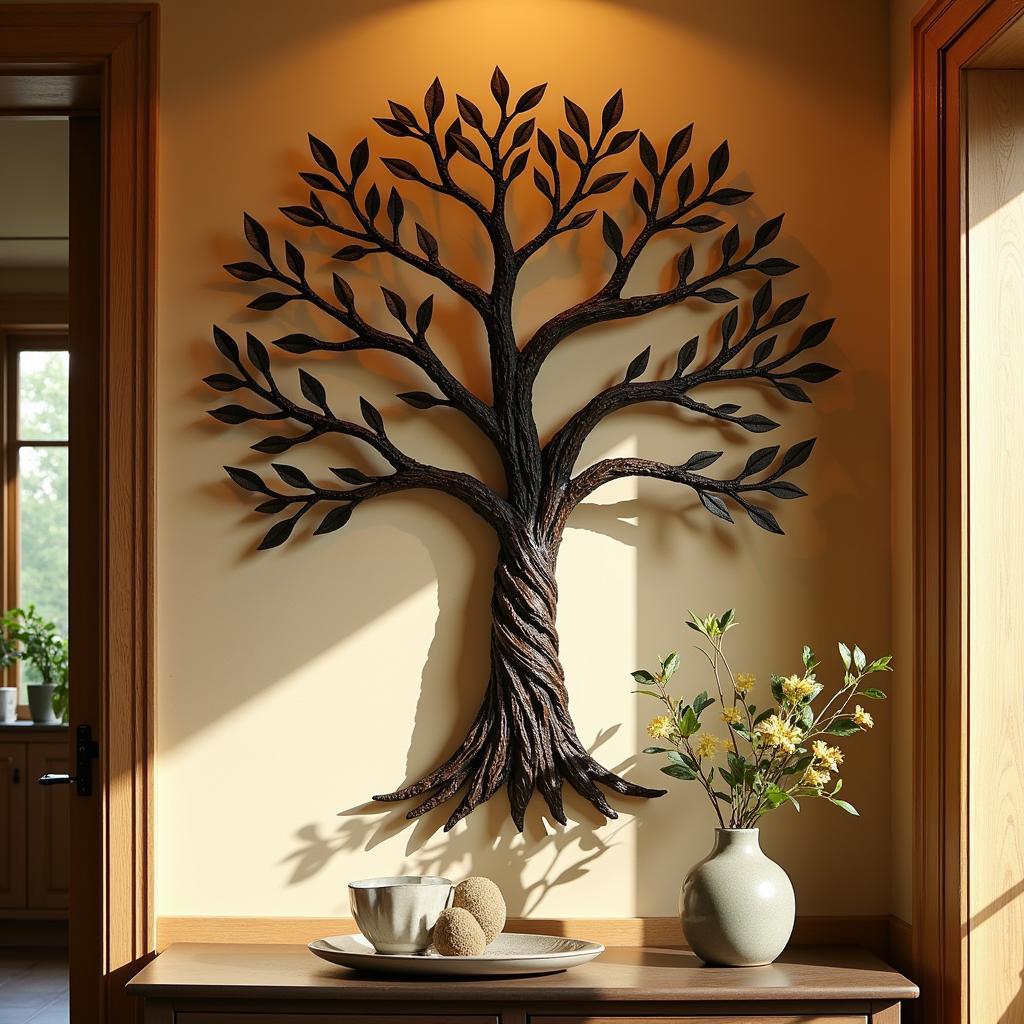 Tree of Life Metal Wall Art Indoor