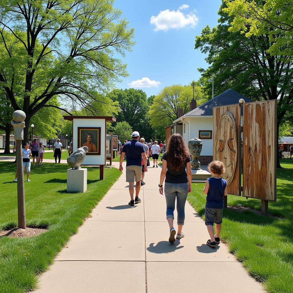 Triển lãm nghệ thuật ngoài trời tại Lincoln, Nebraska