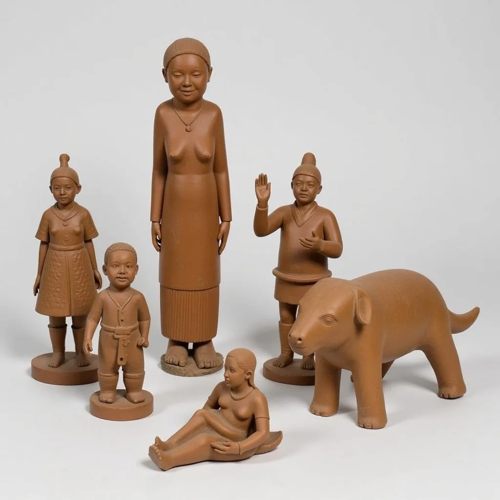 Tượng đất nung Haniwa